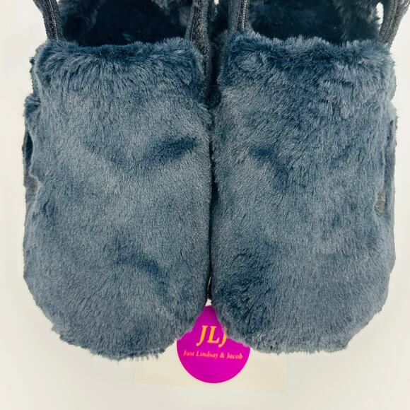 Nike Women's Calm Mule SE Black Faux Fur Comfort Mules FZ3119-001 Size 6 - Picture 4 of 11